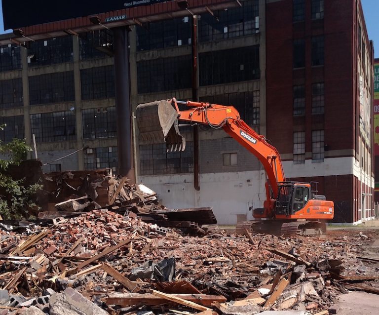 Demolition Wayne County Land Bank
